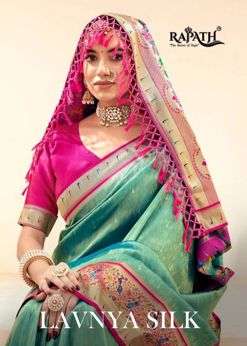 Rajpath Lavnya Wedding Paithani Tissue Silk Saree Collection