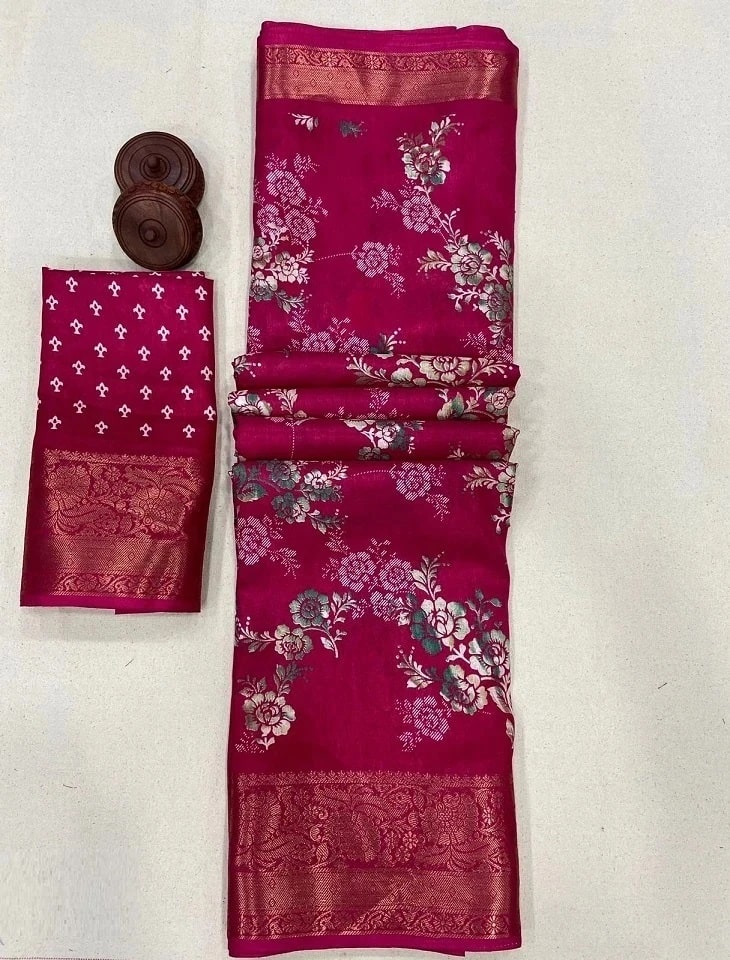 Shrishti 63 Festive Wear Printed Dola Silk Saree
