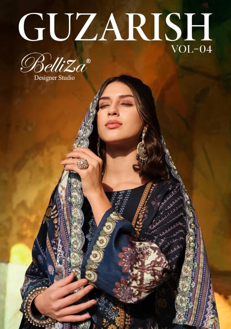 Belliza Guzarish Vol 4 Cotton Exclusive Printed Dress Material Collection