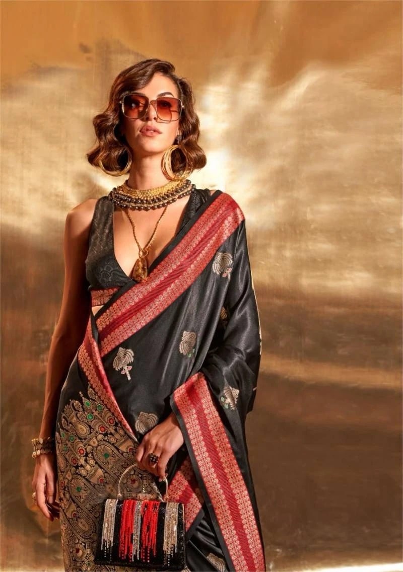 Rajtex Ksattika Satin Fancy Handloom Silk Saree Collection