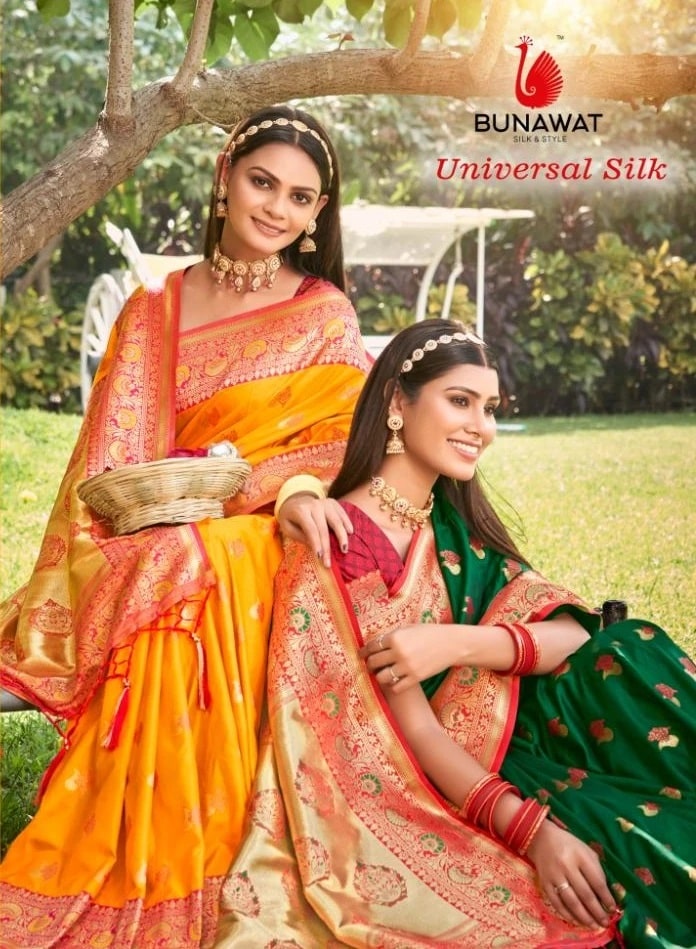 Bunawat Universal Wedding Wear Banarasi Silk Saree