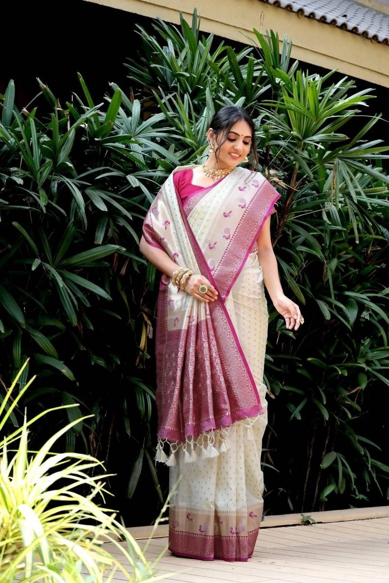 Vt 5051 Wedding Wear Banarasi Silk Saree Collection