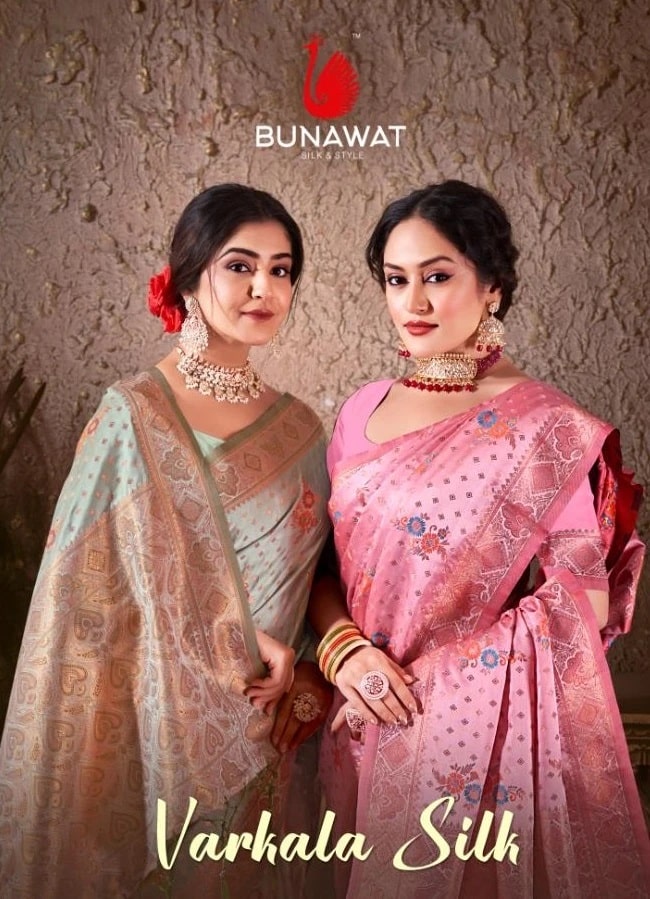 Bunawat Varkala Pure Silk Wedding Saree Collection