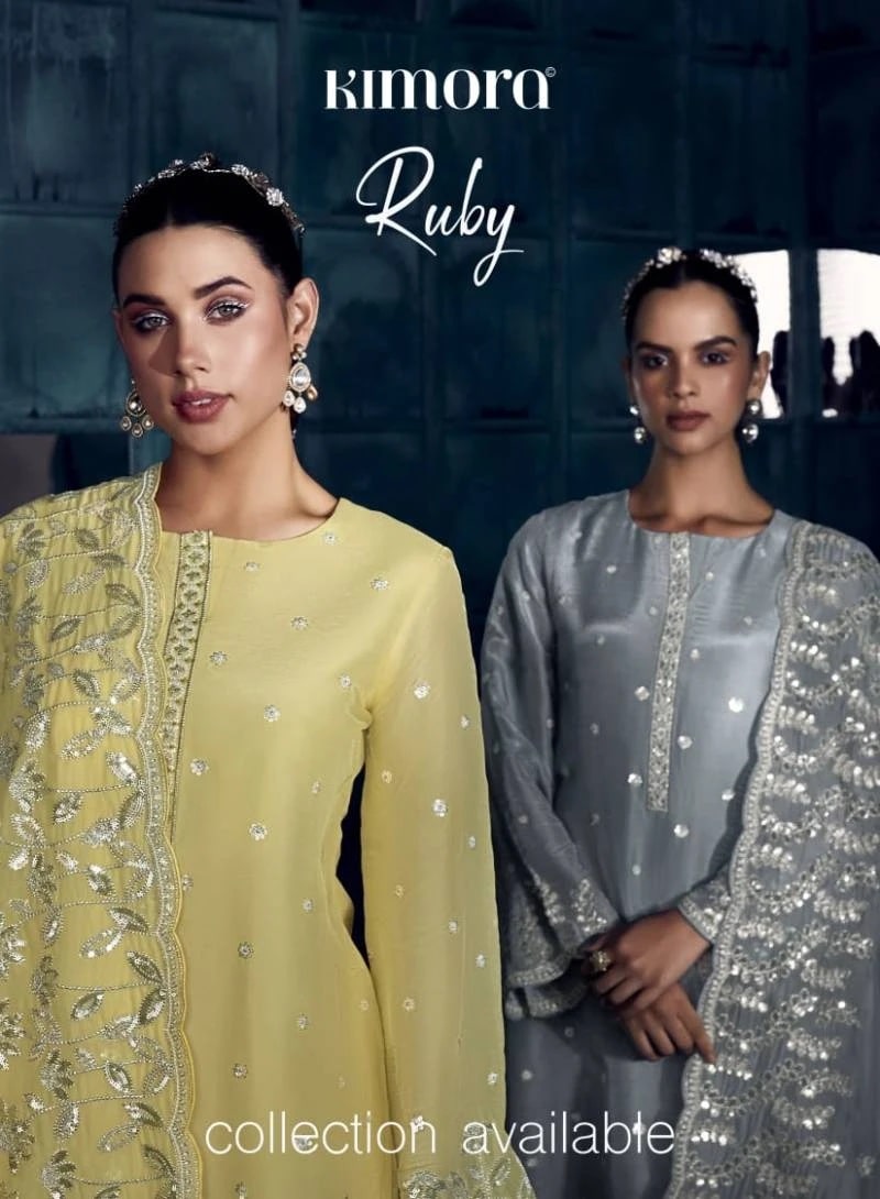 Kimora Ruby Modal Silk Designer Salwar Suits Collection