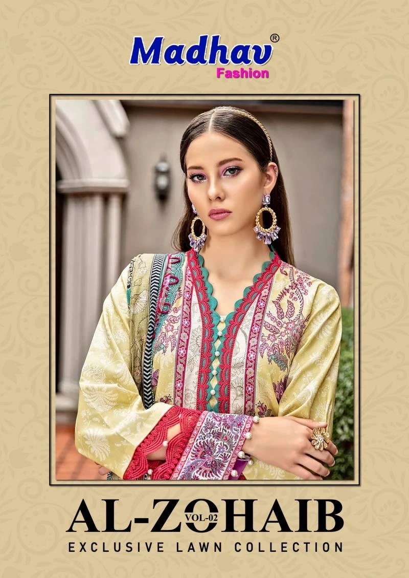 Madhav Al Zohaib Vol 2 Cotton Pakistani Dress Material Collection