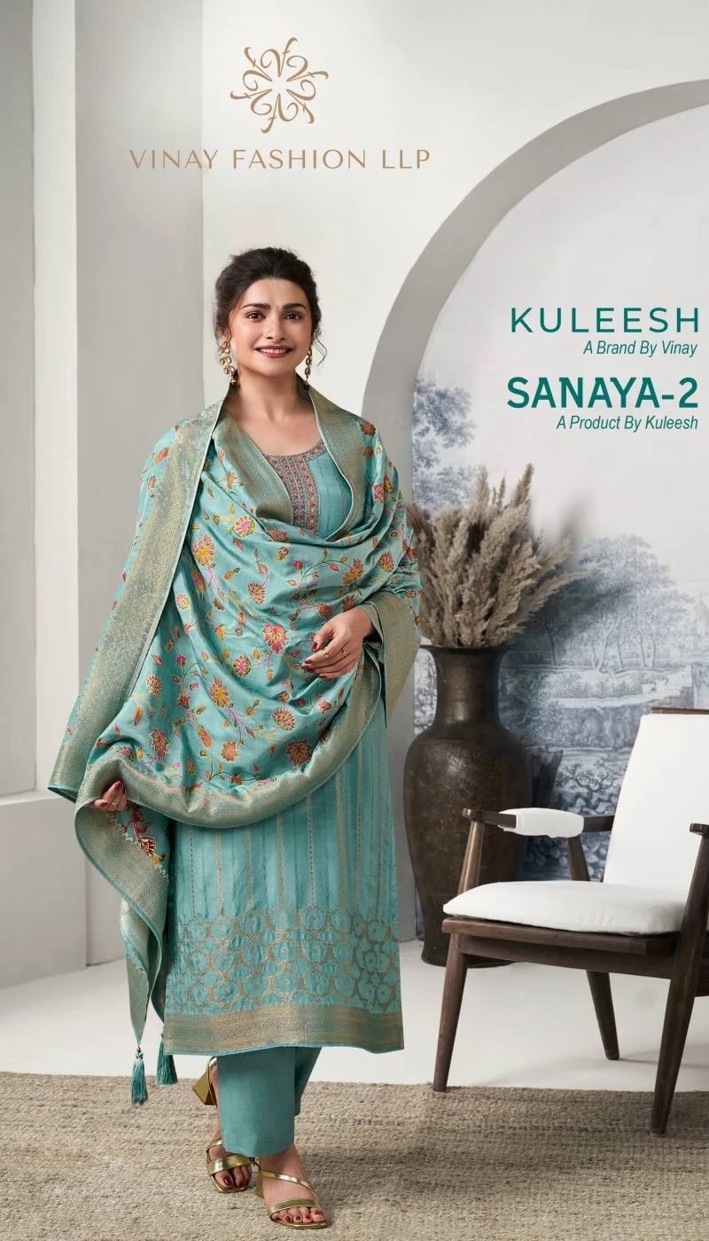 Vinay Kuleesh Sanaya Vol 2 Designer Salwar Kameez Collection