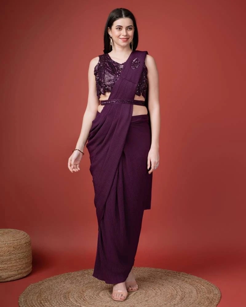 Amoha Trendz Kat201 Ready To Wear Fancy Saree Collection