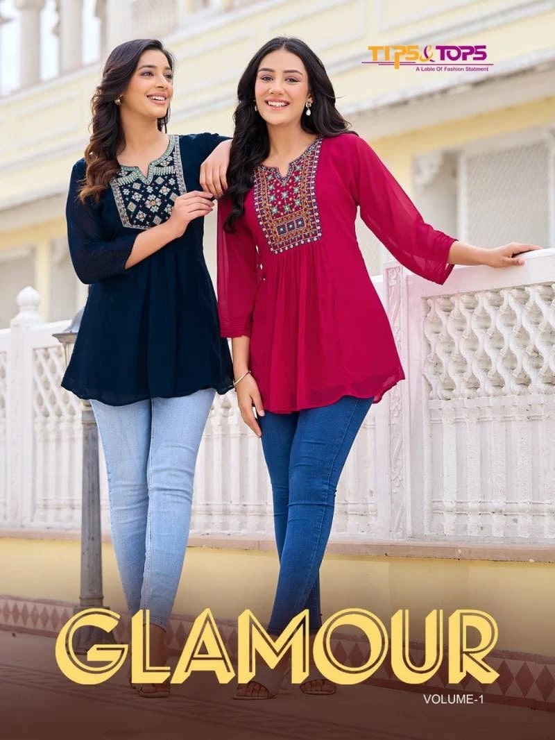 Tips And Tops Glamour Vol 1 Stylish Western Tops Collection
