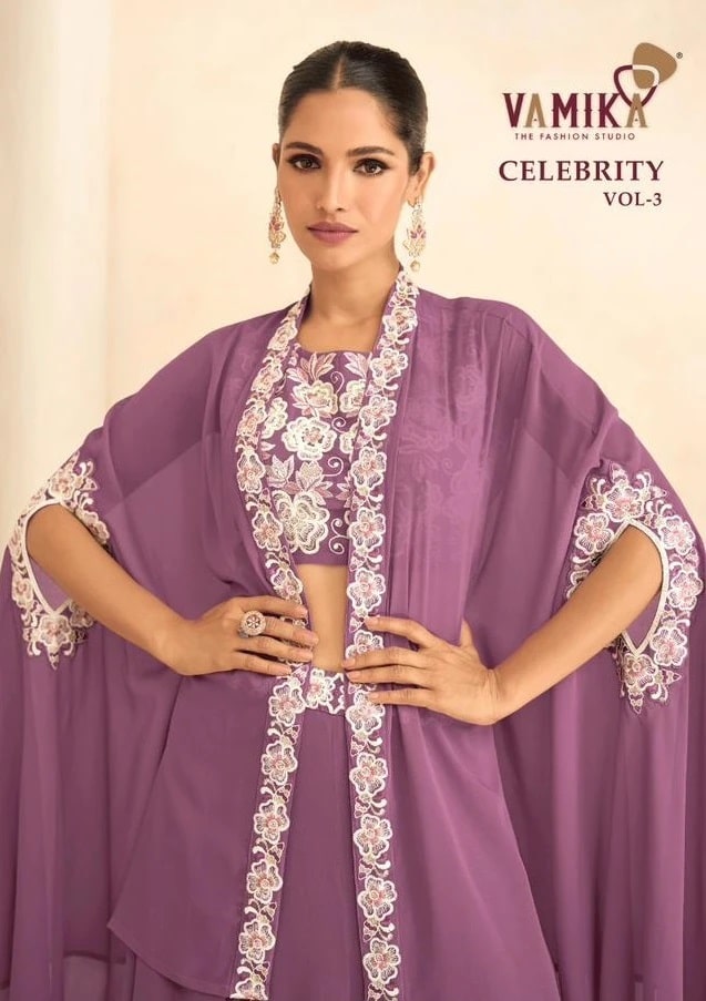 Vamika Celebrity Vol 3 Silk Designer Lehenga Choli Collection