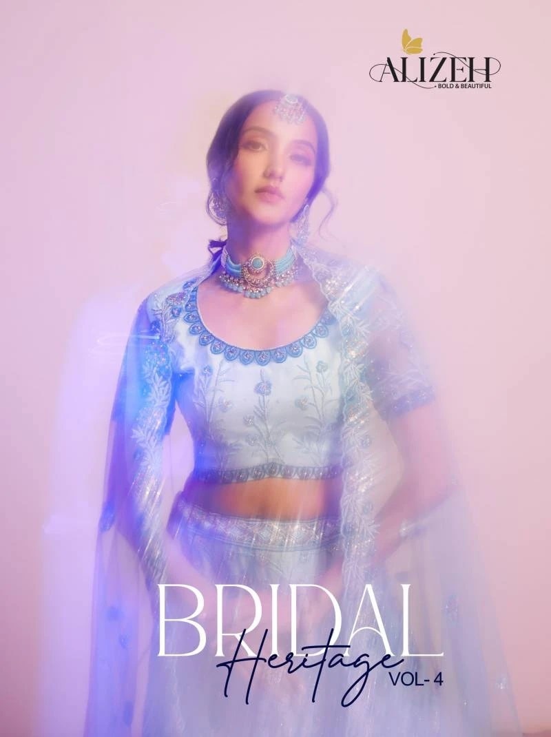 Alizeh Bridal Heritage Vol 4 Wedding Designer Lehenga Choli Collection
