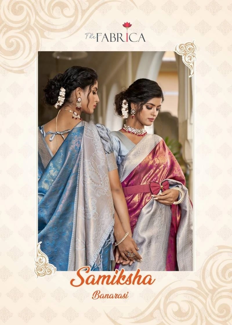The Fabrica Samiksha Designer Banarasi Jacquard Saree Collection