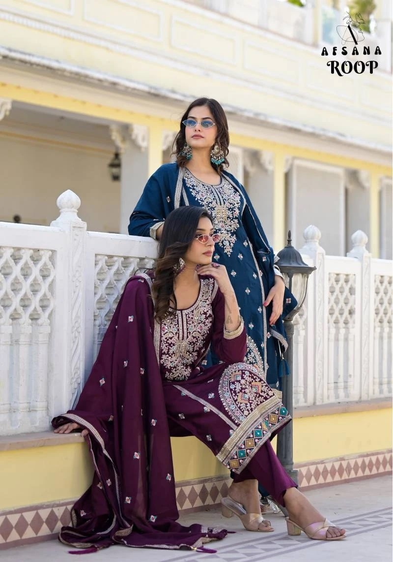 Afsana Roop Embroidered Ready Made Dress Collection