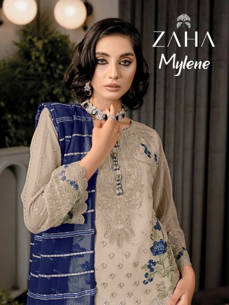 Zaha Mylene Vol 1 Pakistani Salwar Kameez Collection