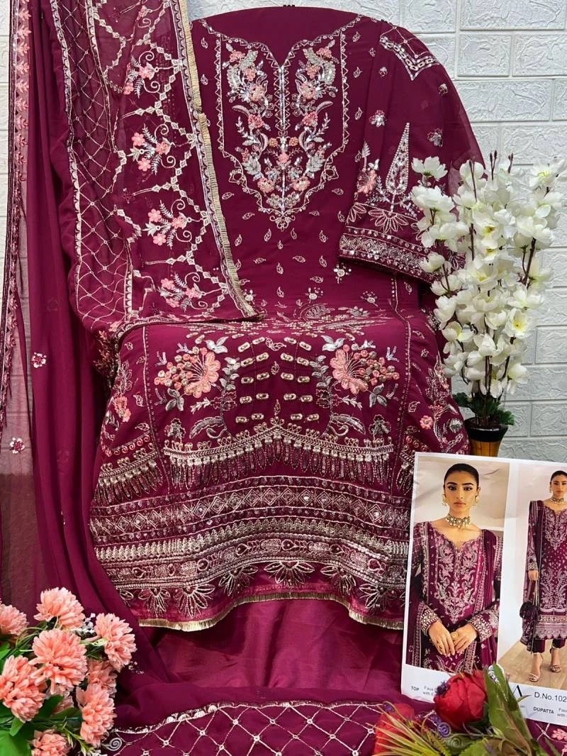 Zaha 10279 Designer Pakistani Salwar Kameez Collection