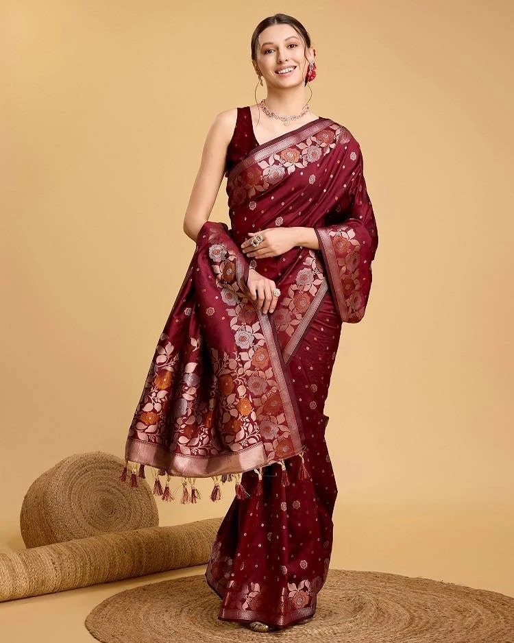Maahi 143 Jari Weaving Pure Banarasi Silk Saree Collection