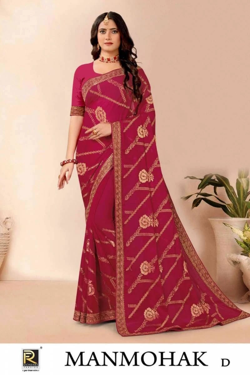 Ronisha Manmohak Designer Saree Collection