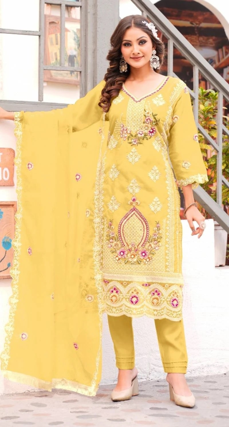Ramsha R 1138 A To D Pakistani Suit Collection