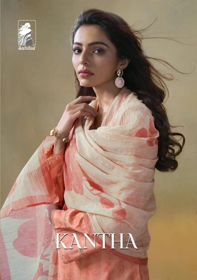 Sahiba Kantha Exclusive Lawn Cotton Salwar Suits Collection
