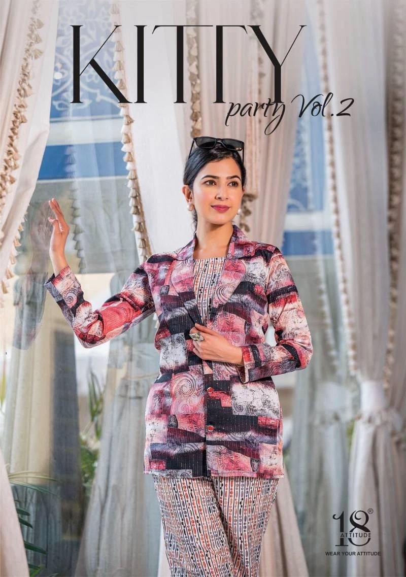 18 Attitude Kitty Party Vol 2 Stylish Co Ord Set Collection