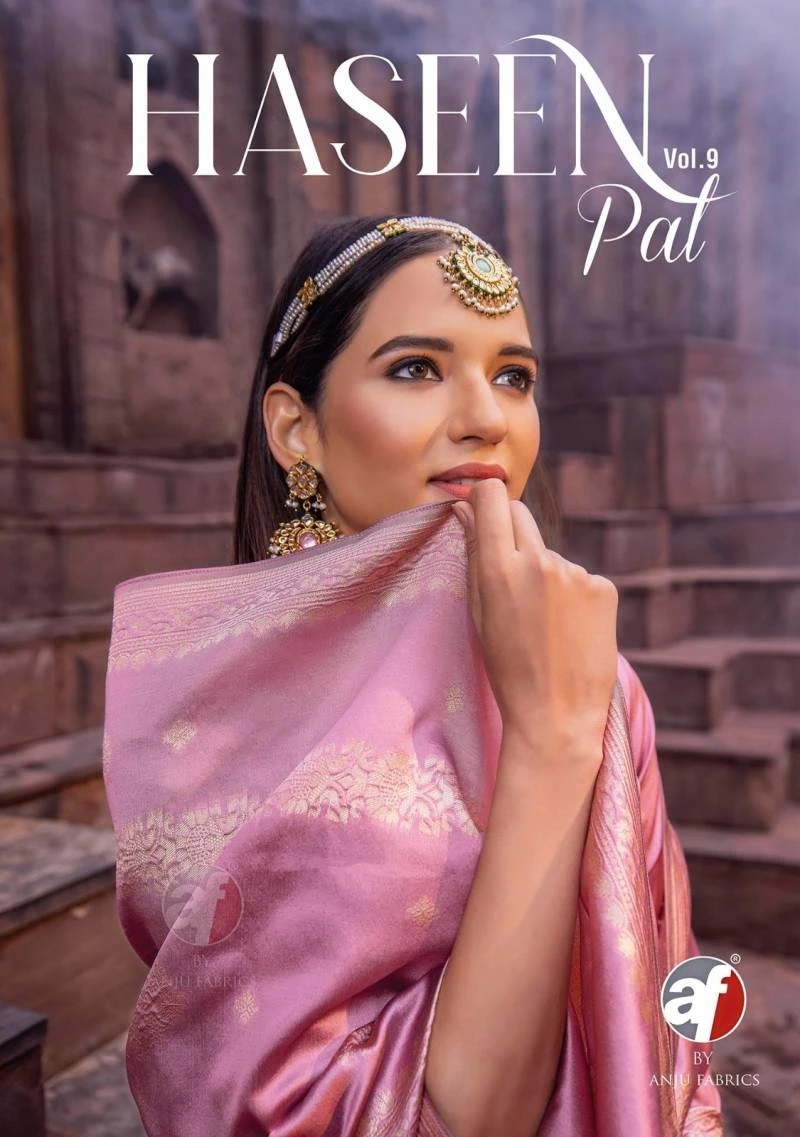 Af Haseen Pal Vol 9 Jacquard Silk Kurti Bottom With Dupatta