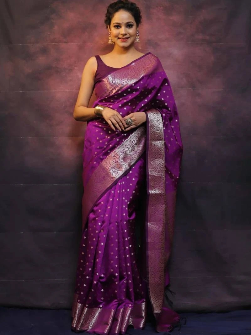 Mc 632 Beautiful Kanjivaram Silk Saree Collection