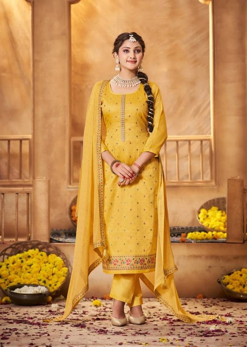 Triple Aaa Laymi Cotton Designer Salwar Suits Collection