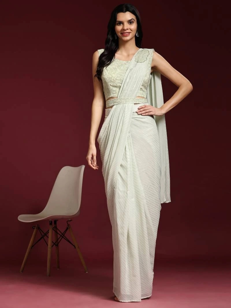 Amoha Trendz 284 Designer Ready To Wear Saree Collection
