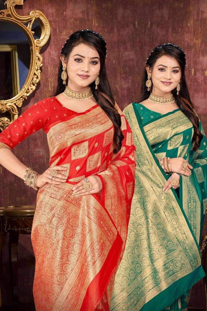Ronisha Pali Banarasi Silk Saree Collection