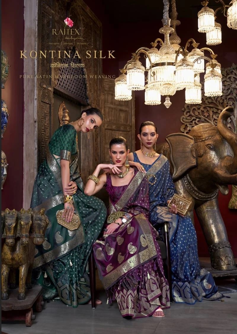 Rajtex Kontina Silk Handloom Saree Collection