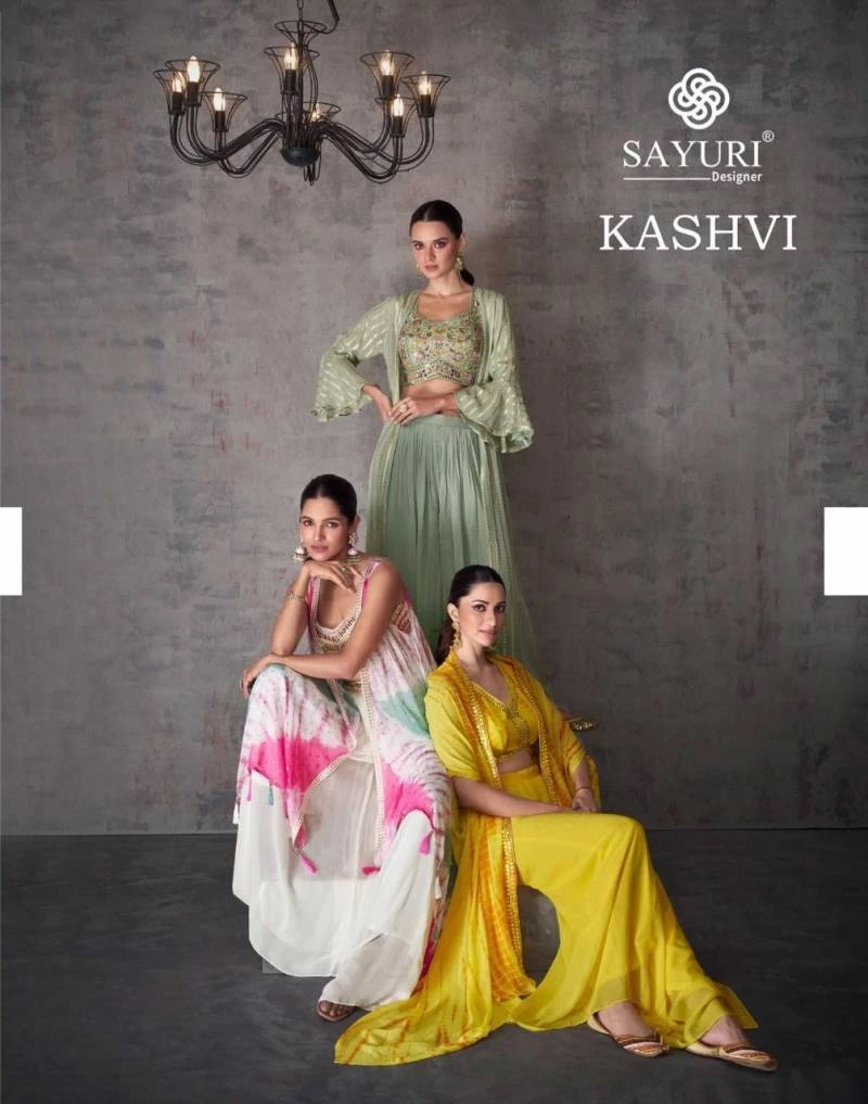 Sayuri Kashvi Desiger Indo Western Collection