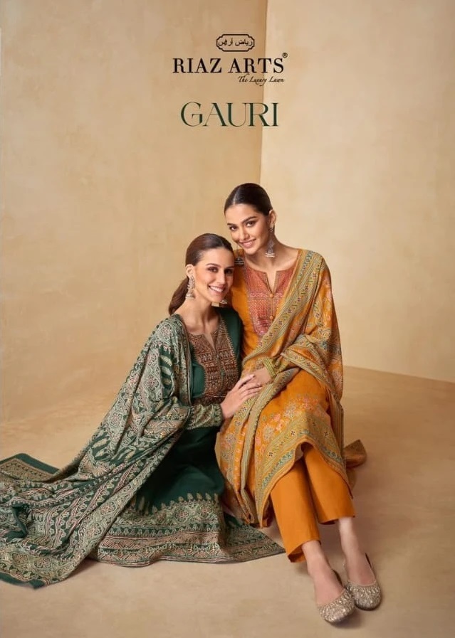 Riaz Arts Gauri Karachi Cotton Dress Material Collection