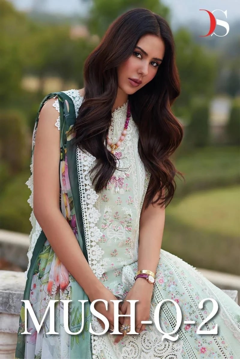 Deepsy Mush Q 2 Embroidery Pakistani Suits Collection
