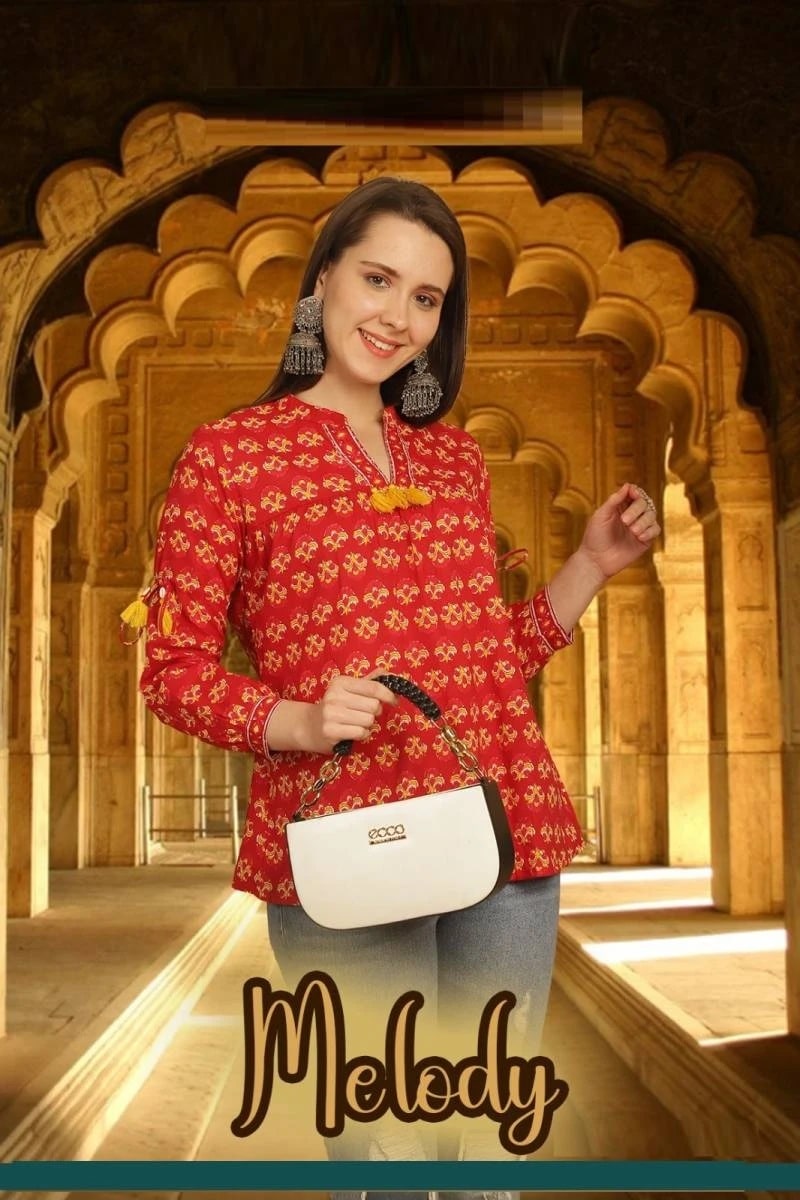 Trendy Melody Cotton Western Tops Collection