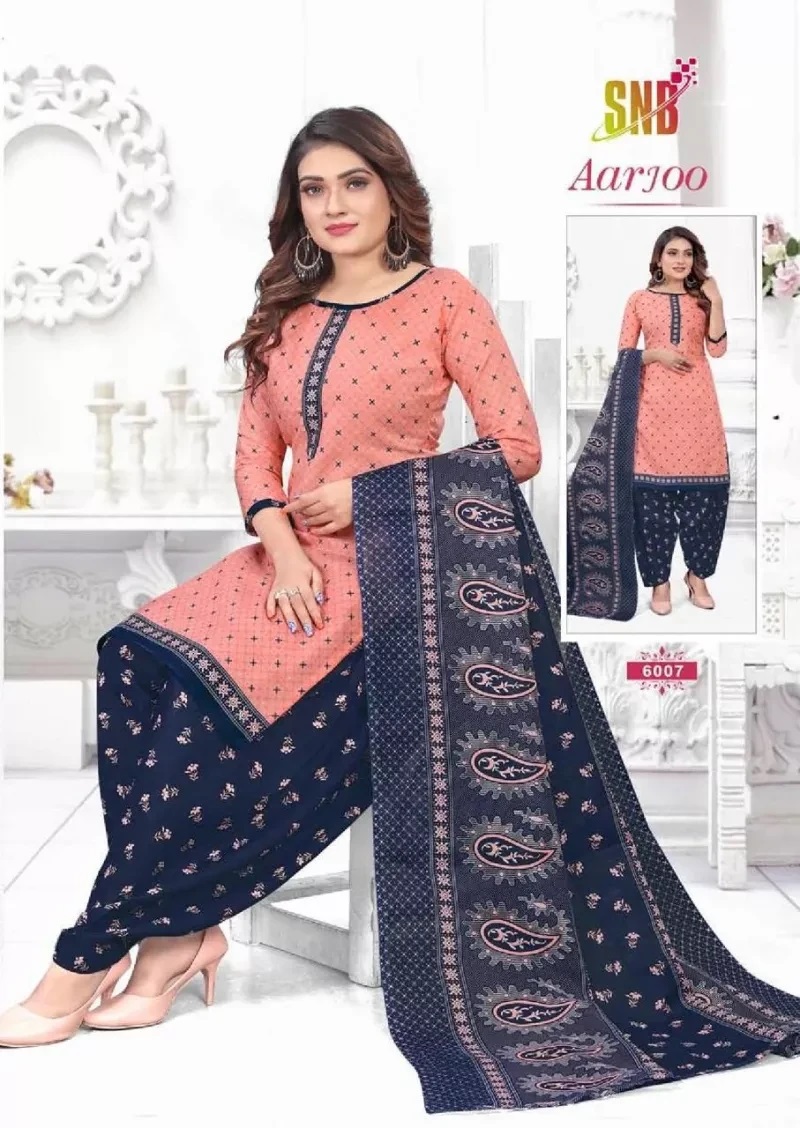 Snb Aarjoo Vol 6 Printed Ready Made Dress Collection