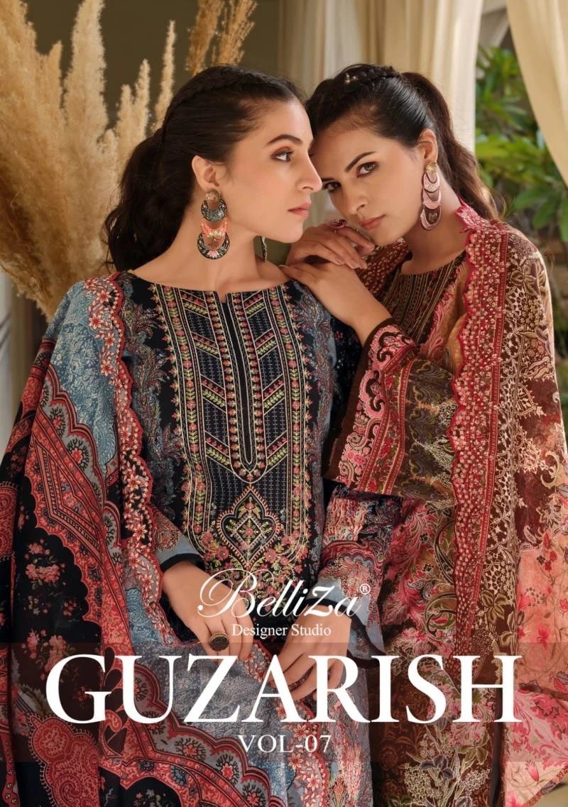 Belliza Guzarish Vol 7 Designer Printed Dress Material Collection