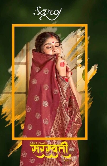 Saroj Saraswati Vol 2 Silk Weddinng Saree Collection