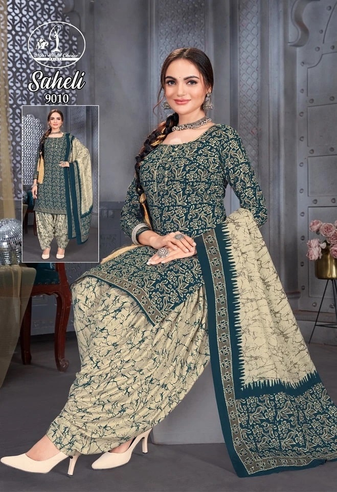Miss World Saheli Vol 9 Daily Wear Printed Dress Material Collection