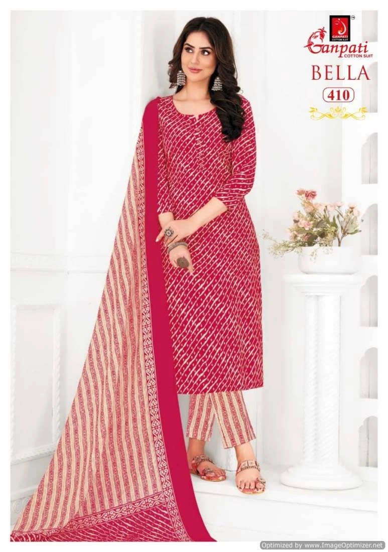 Ganpati Bella Vol 4 Cotton Daily Wear Dress Material collection