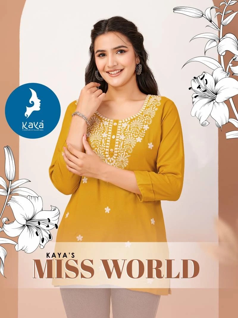 Kaya Miss World Western Fancy Short Top Collection