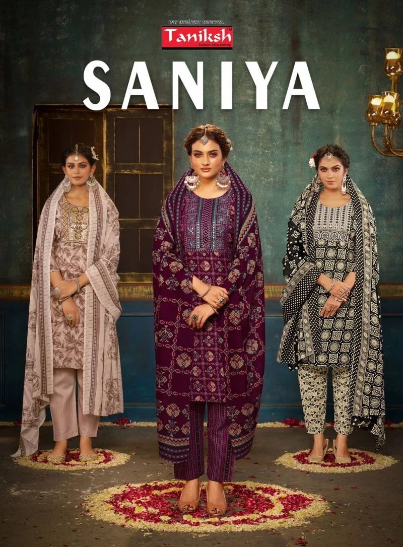 Taniksh Saniya Vol 1 Printed Kurti Bottom With Dupatta Collection