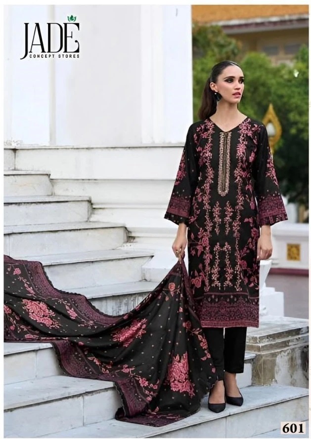 Jade Bin Saeed Vol 6 Lawn Cotton Dress Material Collection