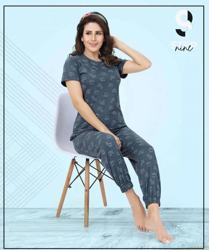 Stepnine Mayrahkee Vol 9 Soft Cotton Night Suit Collection