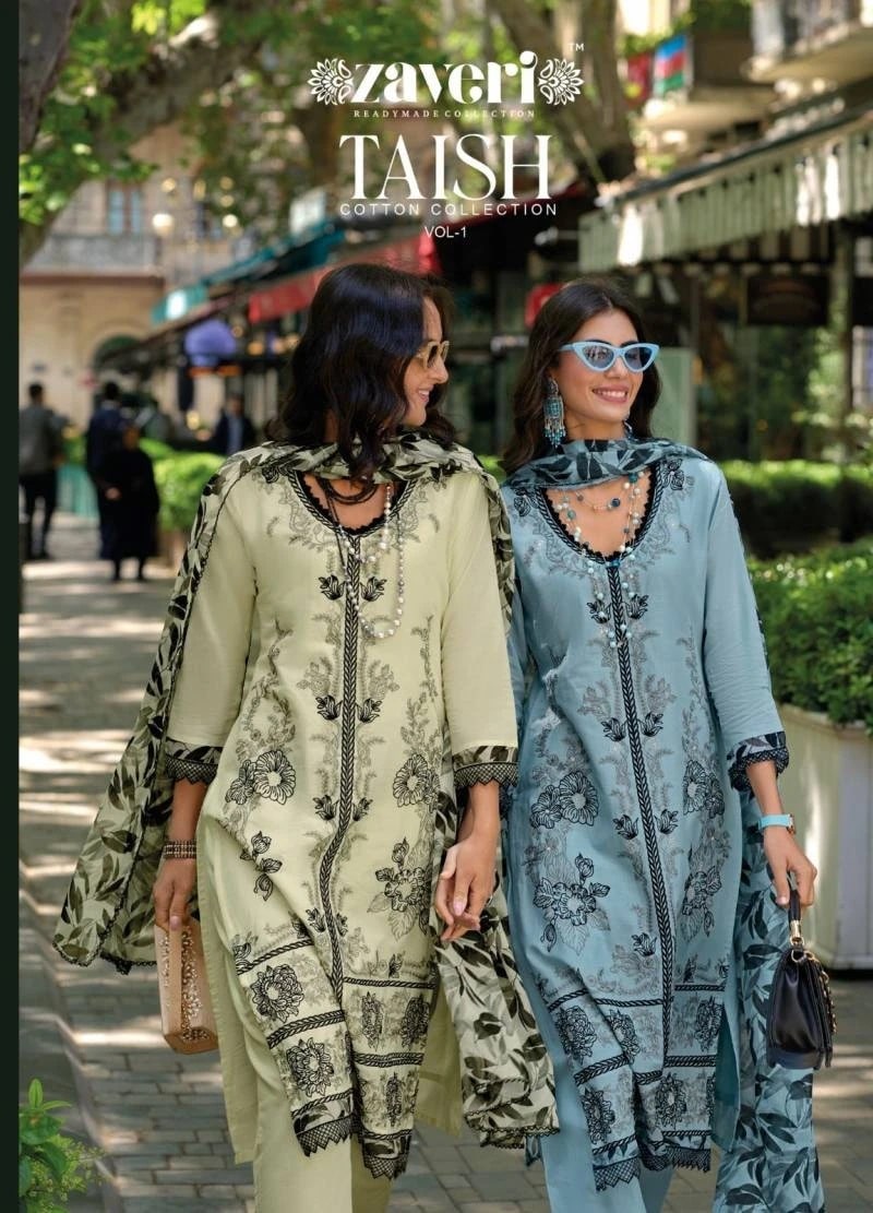 Zaveri Taish Vol 1 Cotton Designer Readymade Dress Collection