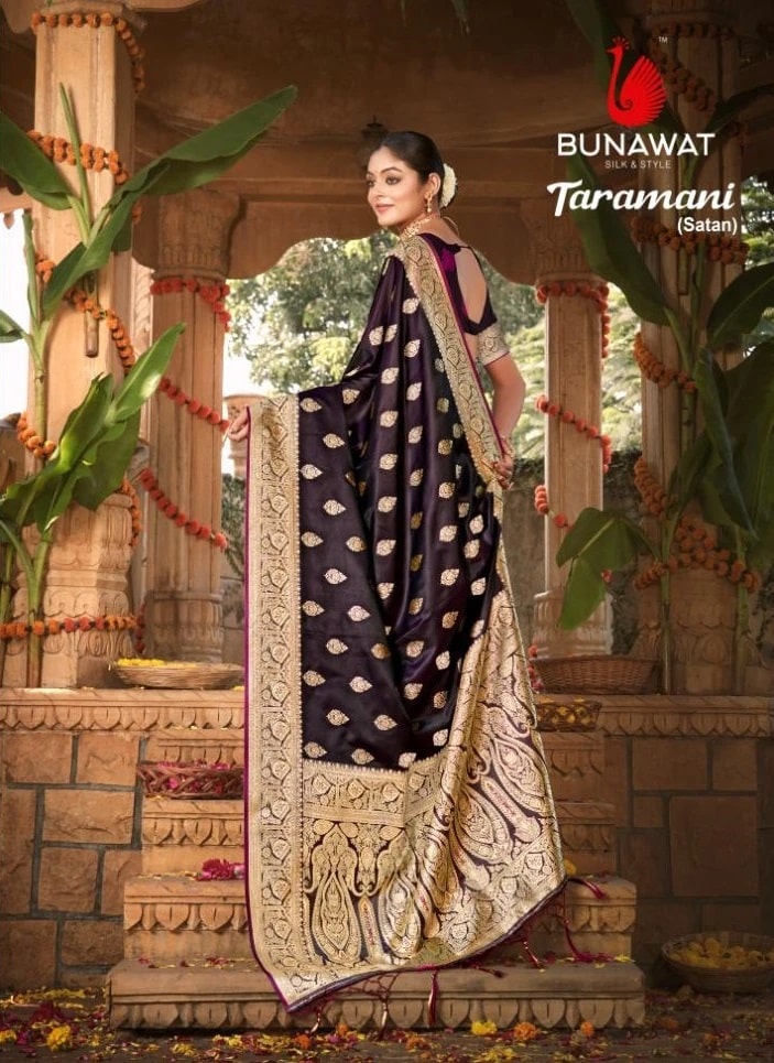 Bunawat Taramani Silk Wedding Saree Collection