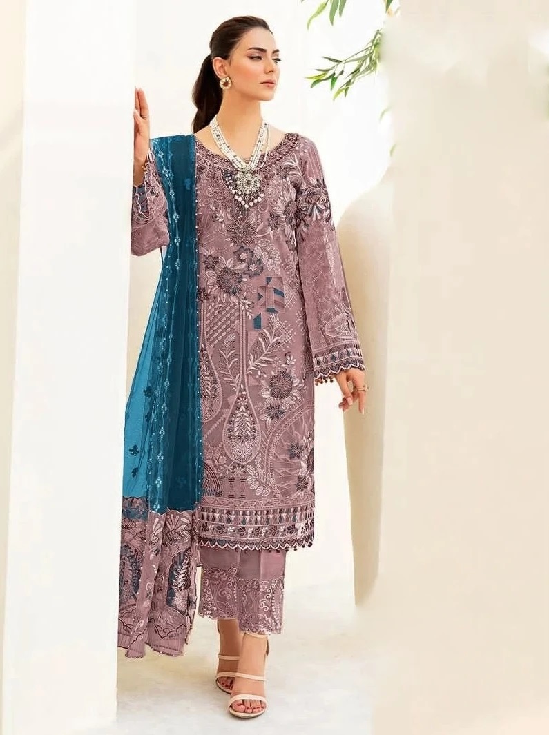Ayesha Misbah 266 Georgette Pakistani Salwar Suits Collection