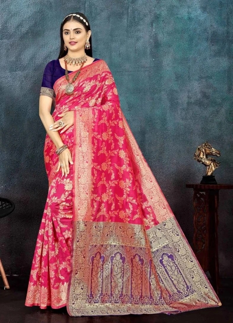Ronisha Lakshya Pure Banarasi Saree Collection