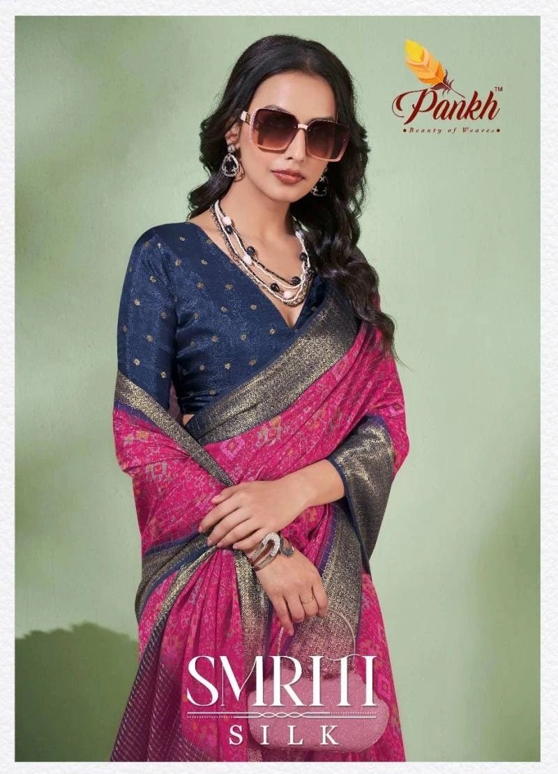 Pankh Smriti Silk Designer Saree Collection