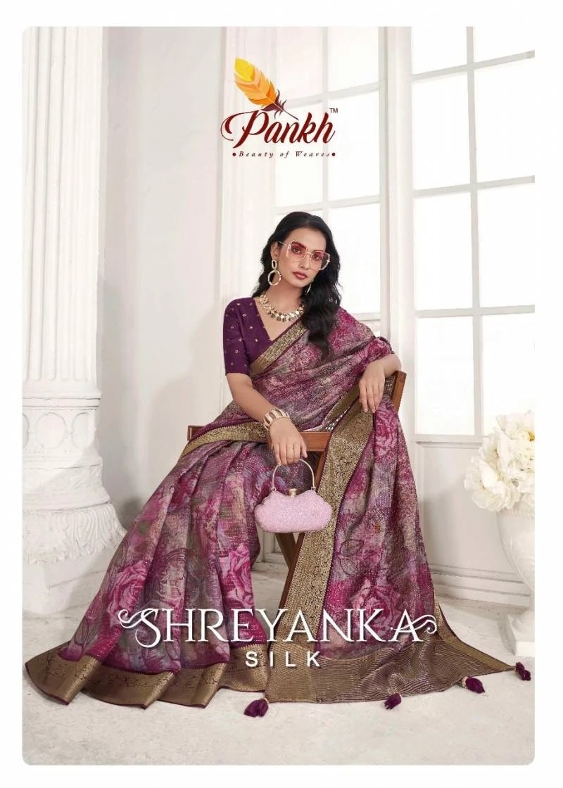 Pankh Shreyanka Silk Designer Saree Collection