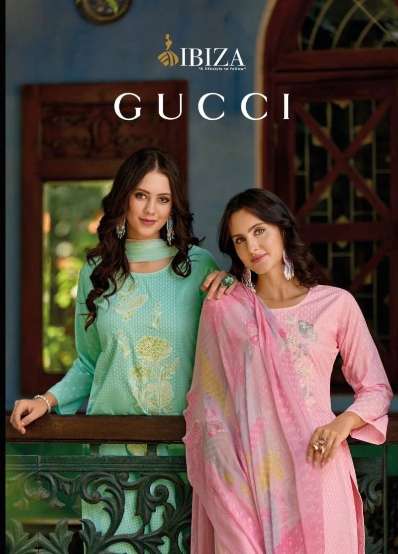 Ibiza Gucci Exclusive Lawn Cotton Printed Salwar Kameez Collection