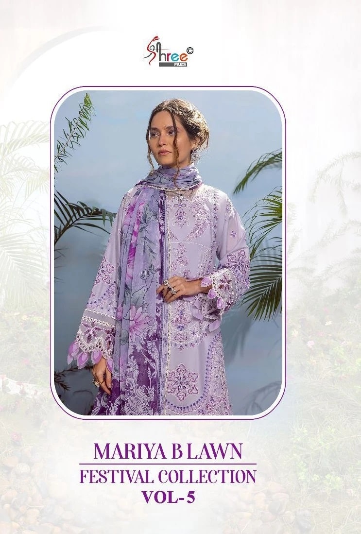 Shree Mariya B Lawn Festival Collection Vol 5 Pakistani Salwar Suit